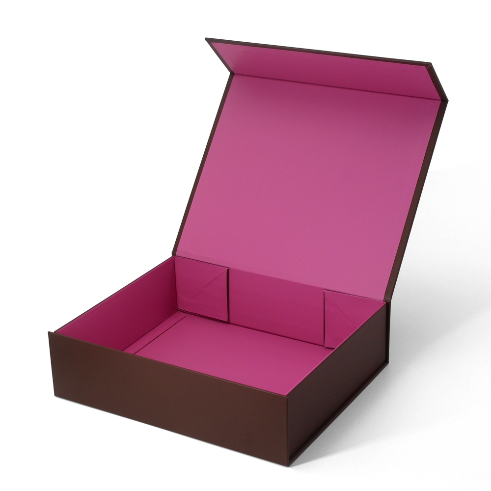 Custom folding magnetic gift box medium size