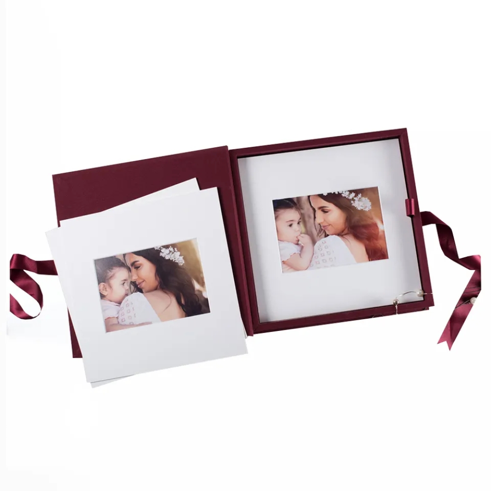 Photography album photo packaging box