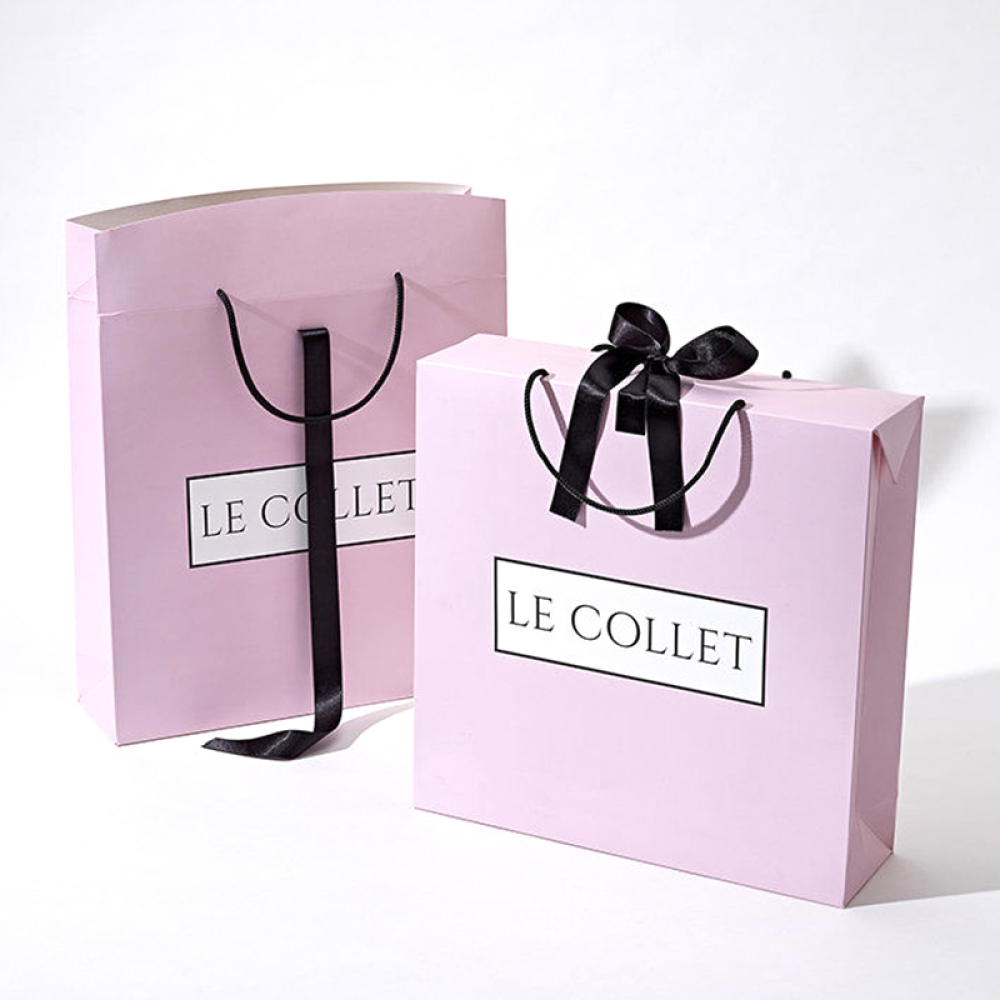 Custom Logo Wholesale High Quality Paper Box Type Gift Bag