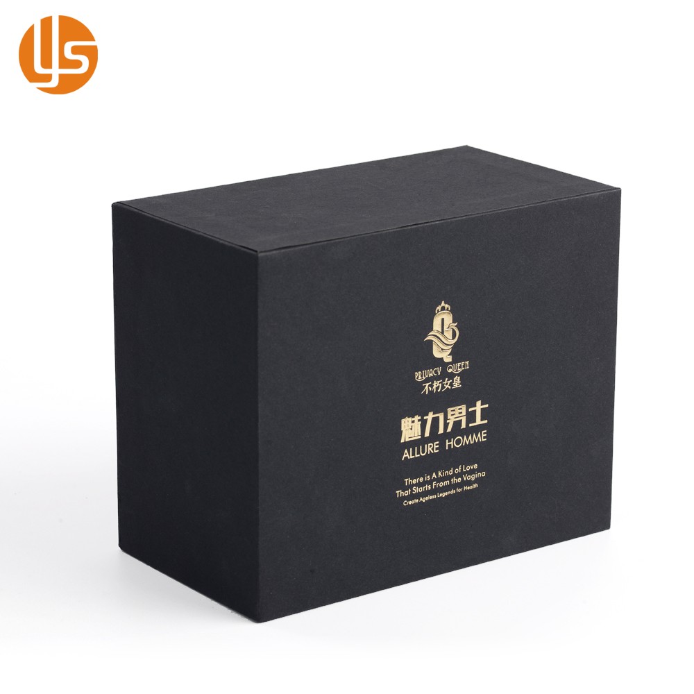 Boîte d'emballage cadeau en gros, boîte à tiroir en papier d'impression personnalisée en carton dur avec inserts en mousse
