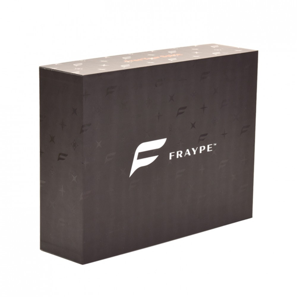Boîtes de papier noires de luxe faites sur commande pour la boîte de chemises d'habillement d'emballage de vêtements/boîte avec le logo
