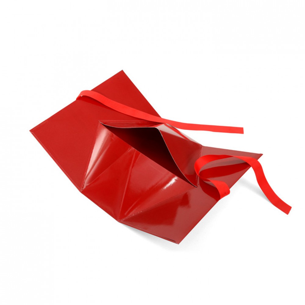 Boîtes pliantes faites sur commande de triangle d'emballage de boîte de papier de triangle pour le paquet de cadeau