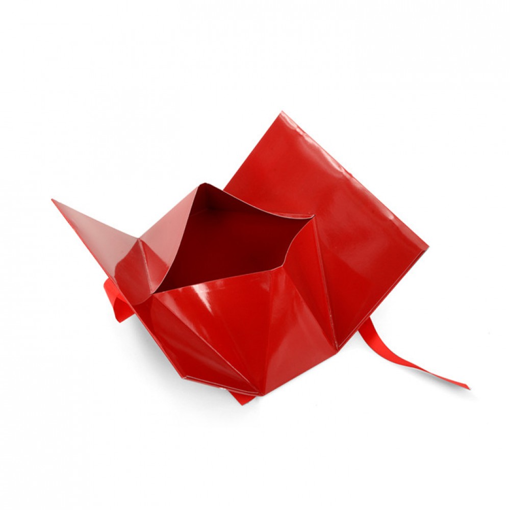 Caixa de papel dobrável personalizada do triângulo que empacota caixas do triângulo para o bloco de presente
