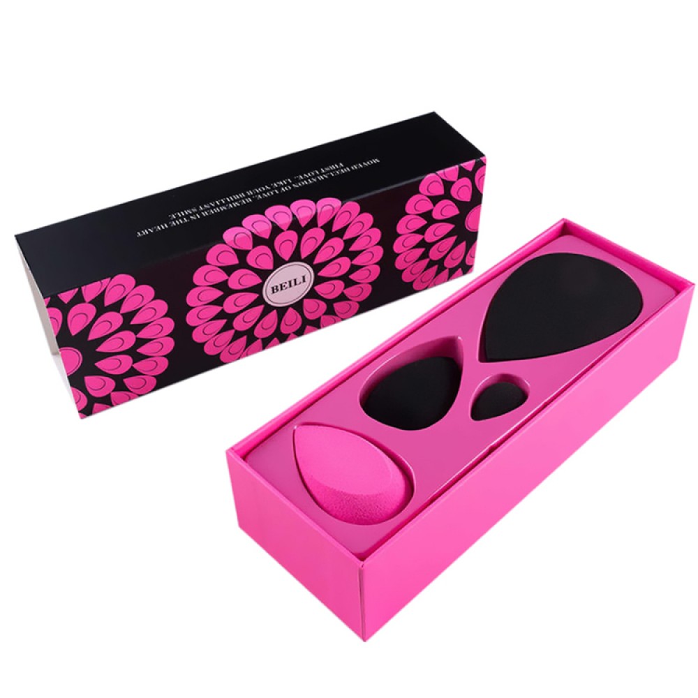 China Großhandel Luxus Beauty Blender Verpackungsbox mit individuellem Logo