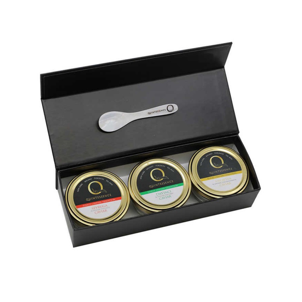 Kaviar-Verpackungsbox aus Papier mit individuellem Logo