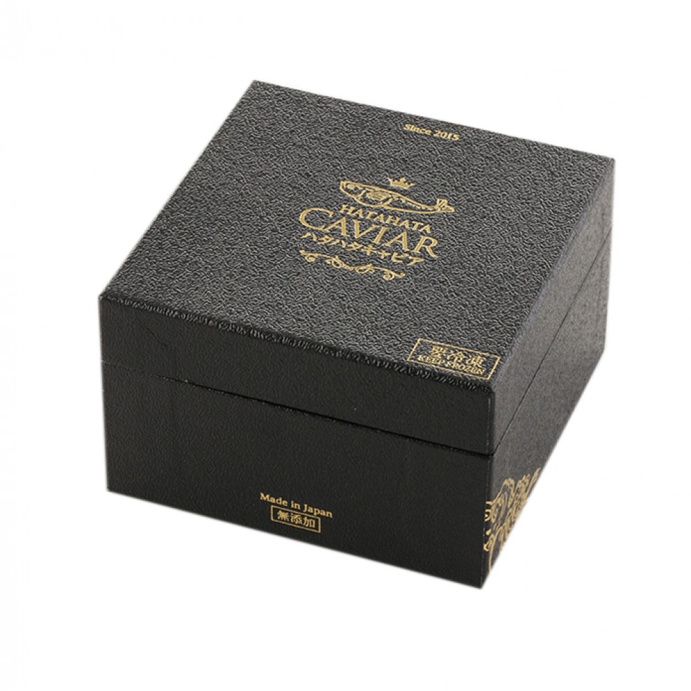 Boîte d'emballage de caviar en papier avec logo personnalisé