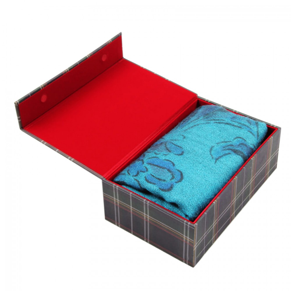Benutzerdefinierte Papierschal-Box-Verpackung, Geschenk-Hijab-Schal-Schals, Seiden-Sari-Schal-Verpackungsboxen