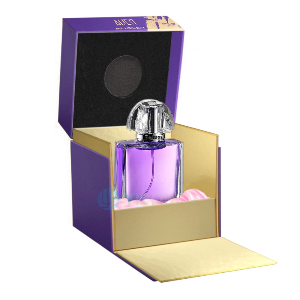 Caixa de embalagem de perfume para presente de papel cartão