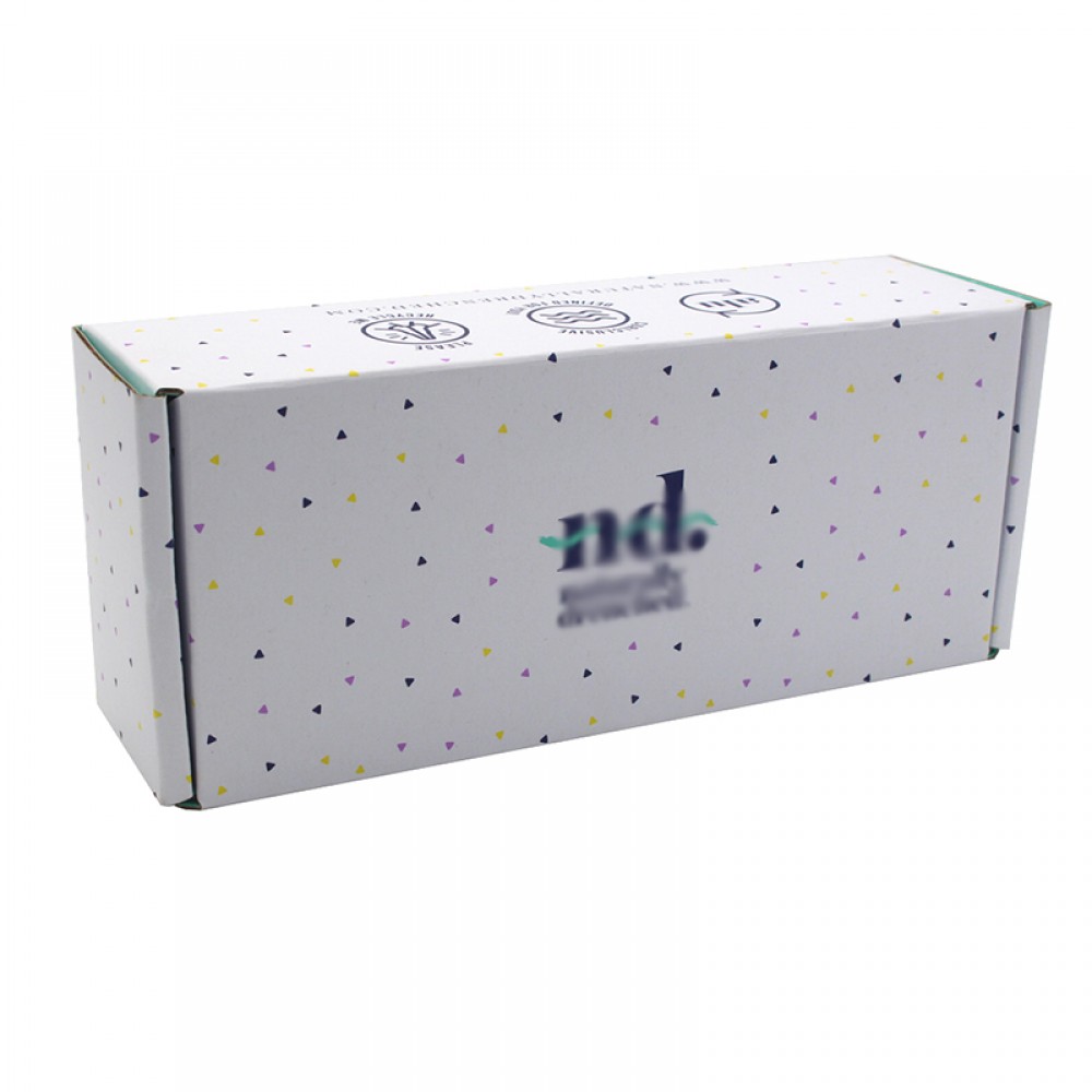 Benutzerdefinierte Logo-Druck-Karton-Papierbecher-Flaschenverpackungsbox mit Einsatz