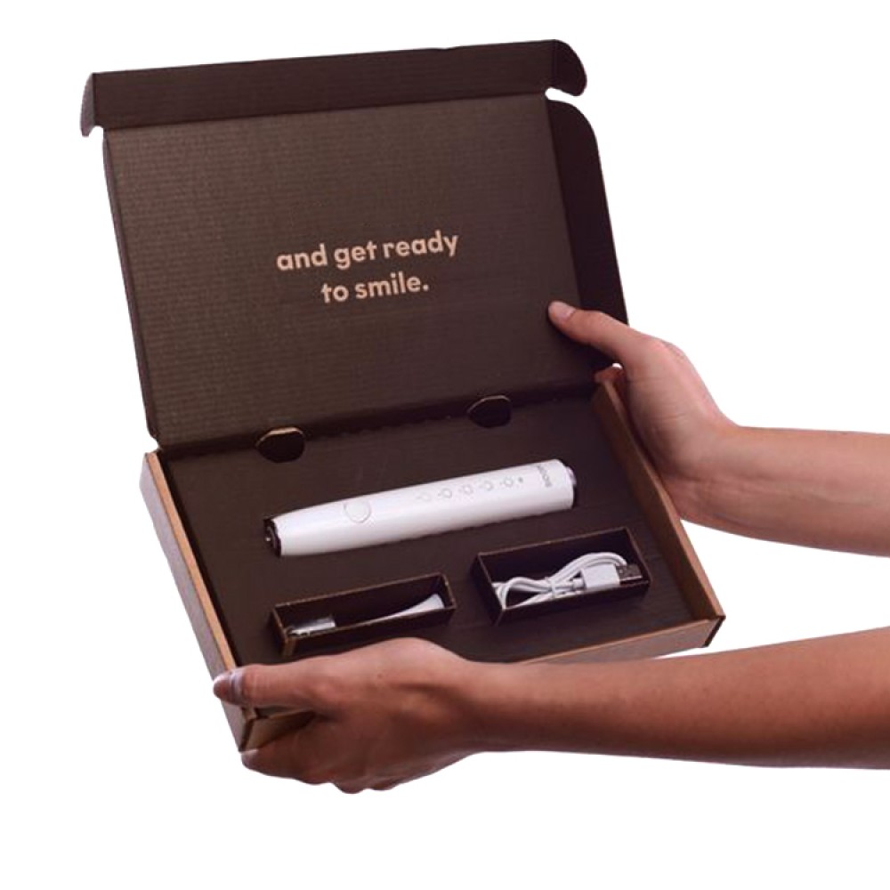 Boîte de papier d'emballage pour ensemble de brosses à dents