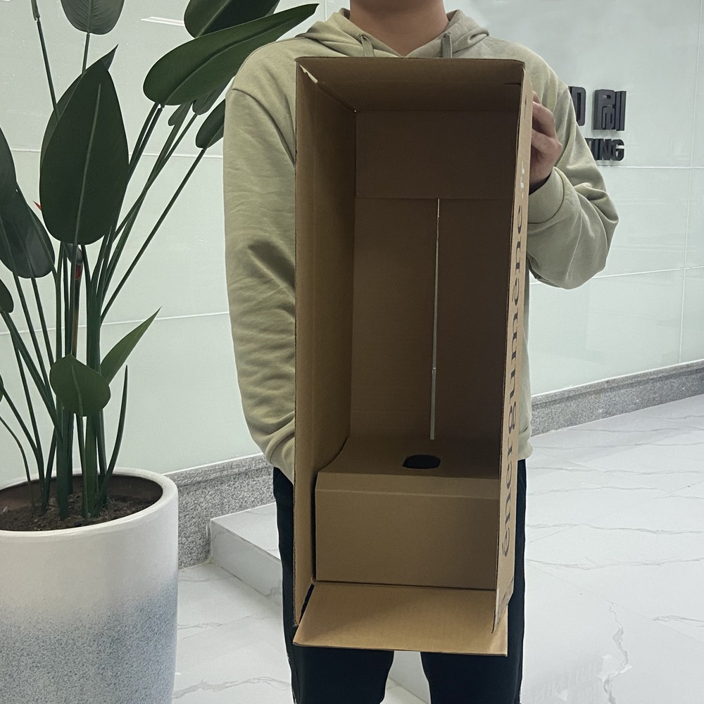 Caixa de envio para caixa de embalagem de plantas