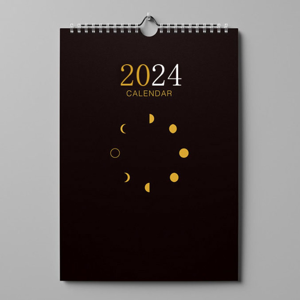 Calendário de parede com impressão personalizada 2024 - 2025