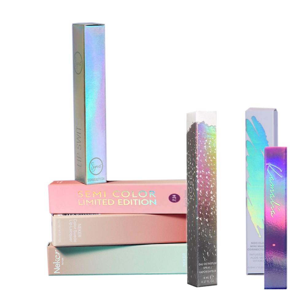 Kundenspezifische Hologramm-Lippenstift-Geschenkverpackung für Lipgloss