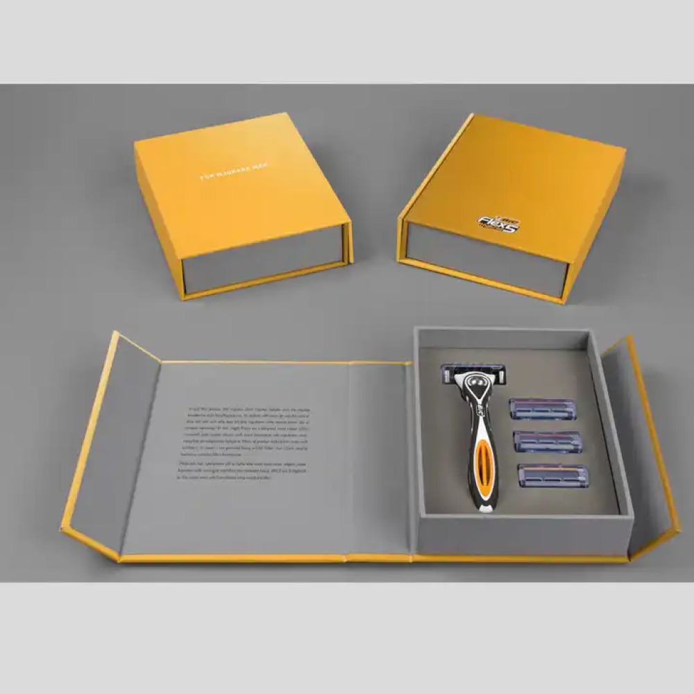 Caja de afeitar magnética personalizada
