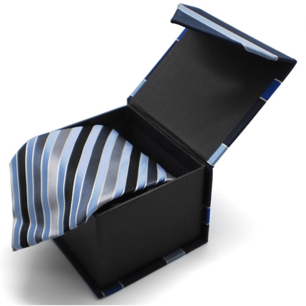 Embalaje de caja de corbata vacía personalizada