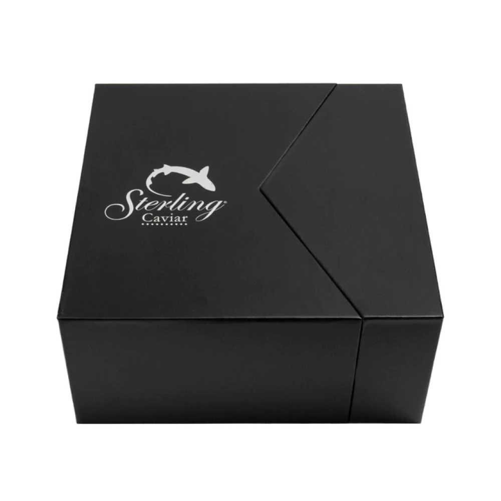 Coffret cadeau personnalisé pour caviar