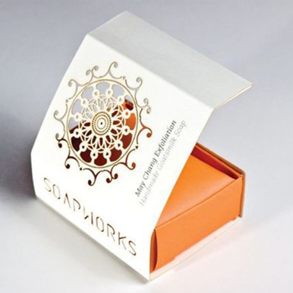 Gift craft soap bar packaging soap boxes with window