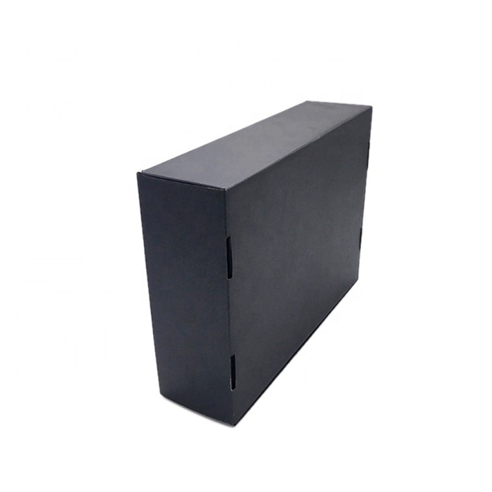 Custom Printed Mailer box Recycled Black Box Corrugated Shipping Box