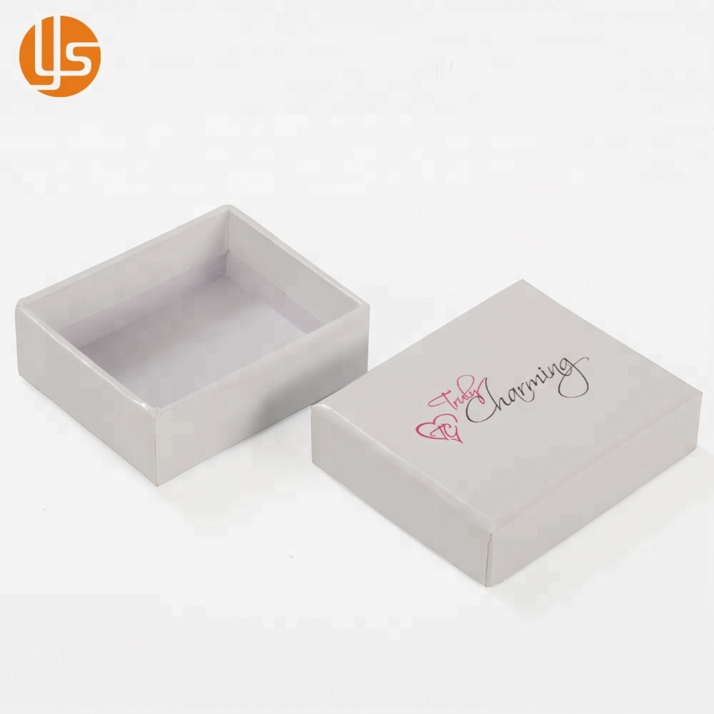 Luxury Custom Logo Small Cardboard Box Bracelet Earing Gift Paper Box For Jewelry