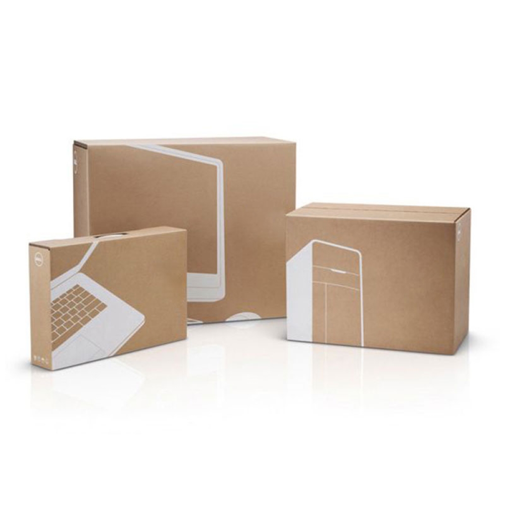 Laptop packaging box