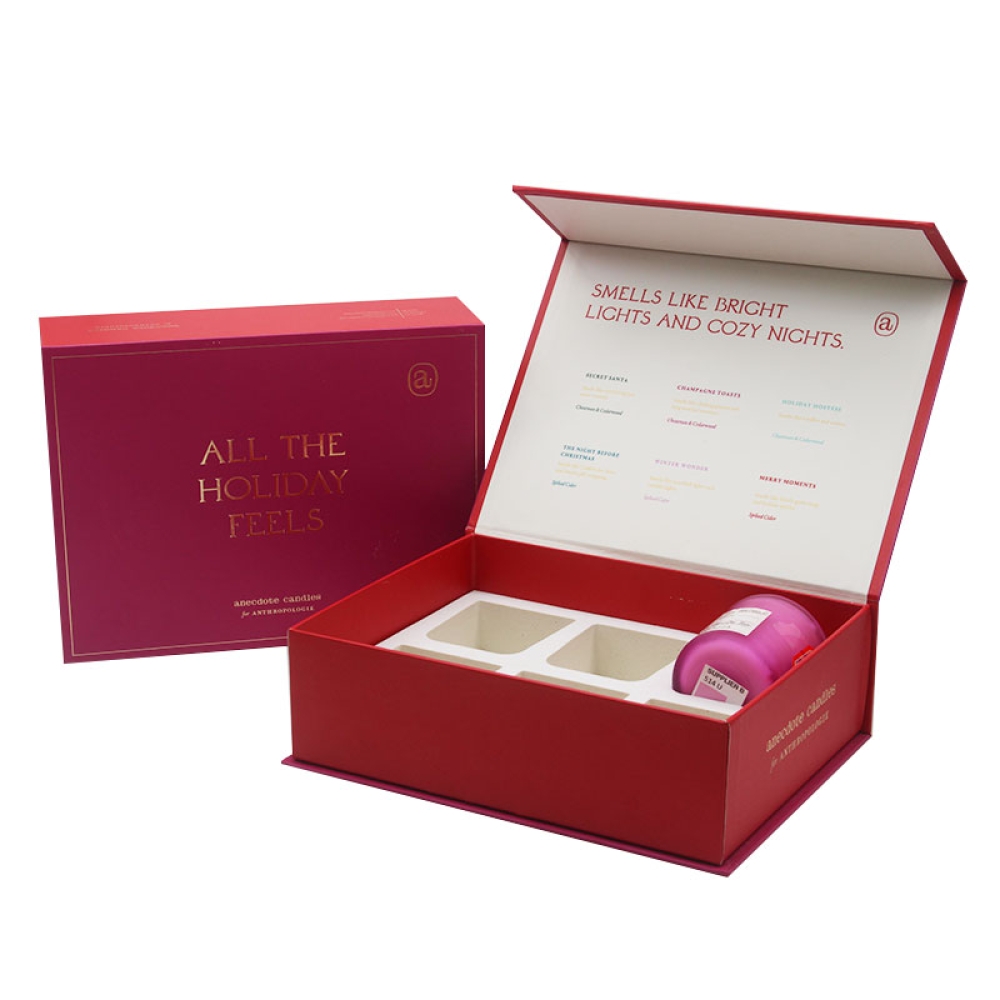 Aromatherapy candle set packaging box