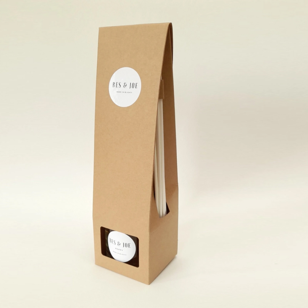 Reed diffuser packaging boxes kraft paper