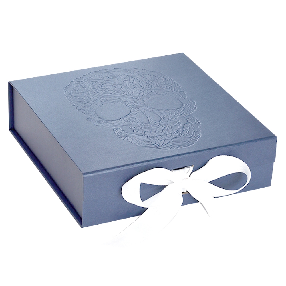 Magnetic Hair Packaging Boxes With Ribbon