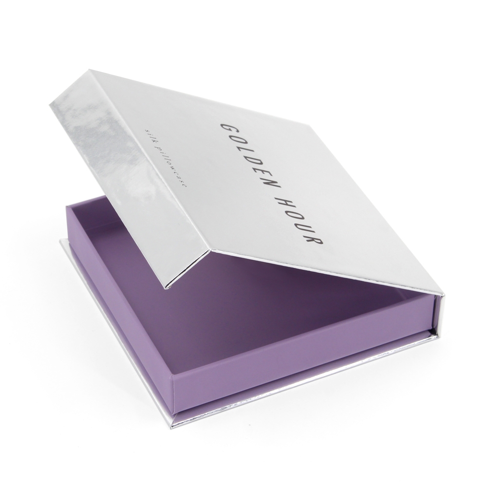 Silver color gift box