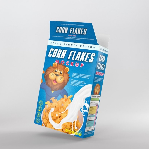 Custom cereal box packaging for clothes