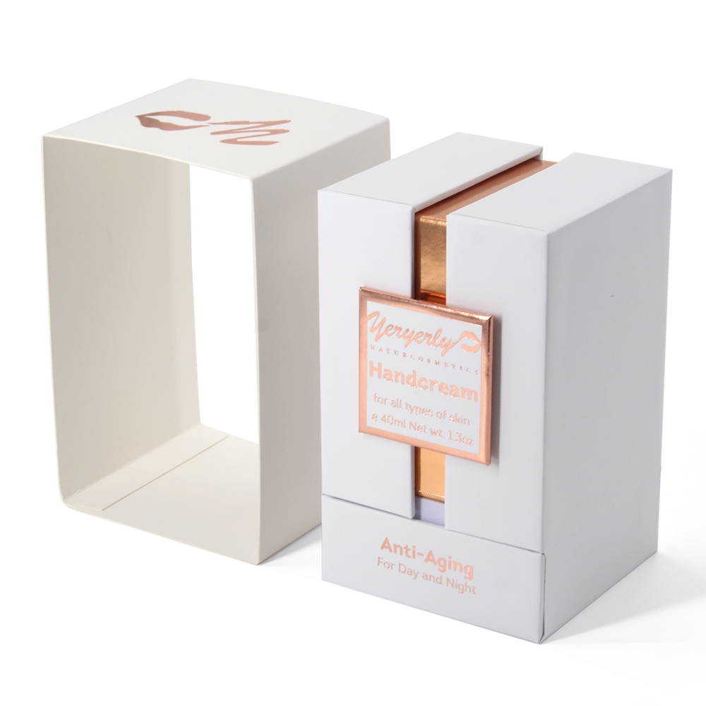 Double door eye cream packaging box