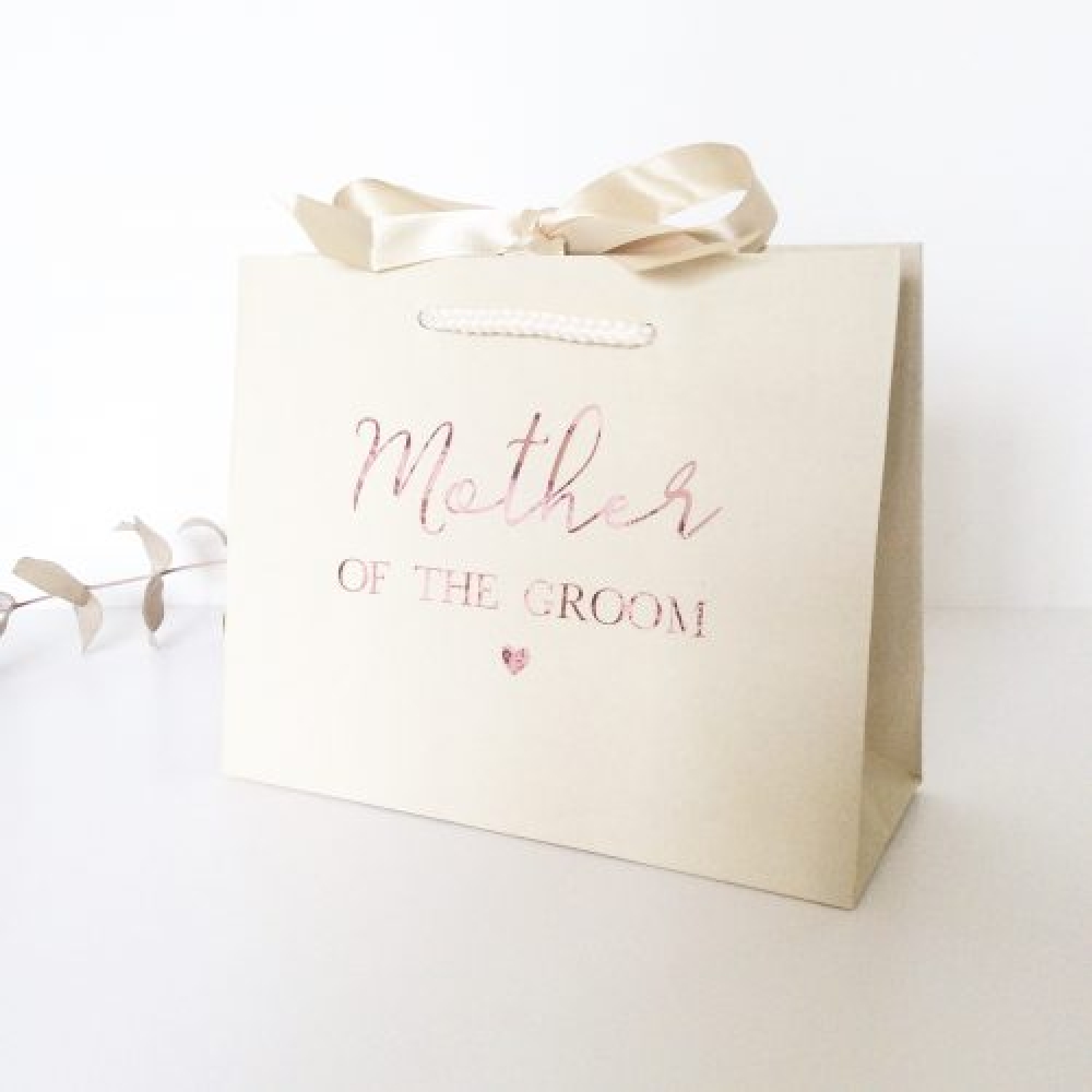 Gift bag thanks wedding paper bags