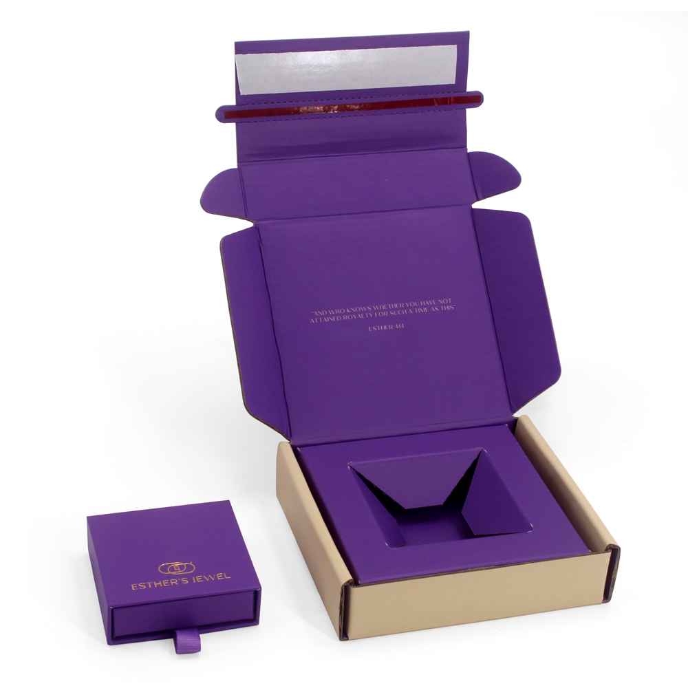 Jewellery set packaging box