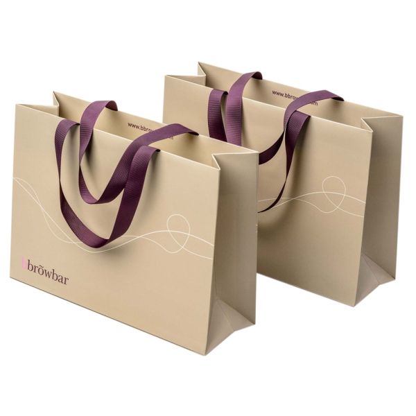 Saco de compras de papel Paperbag com logotipo