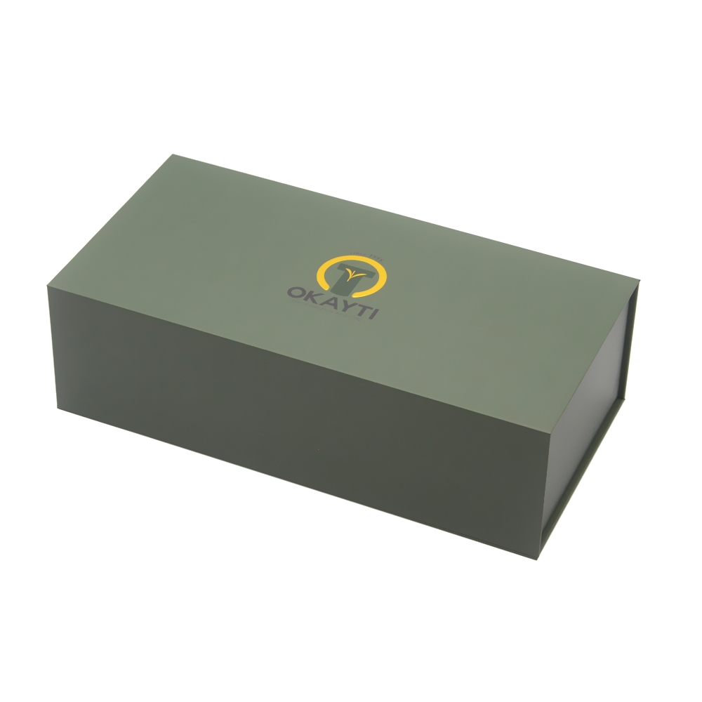 Magnetic tea canister packaging box