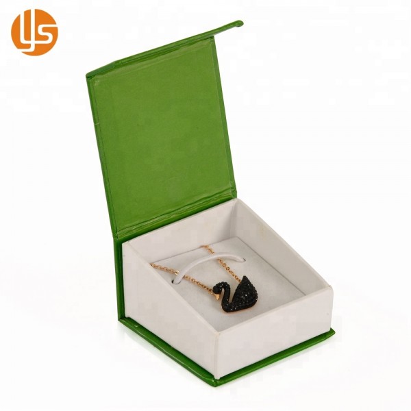 Caja de regalo de papel magnética de la joyería de la pulsera del collar de la moda al por mayor