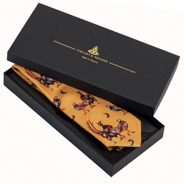 Caja de embalaje de regalo de corbata de cartón personalizable de alta calidad de lujo