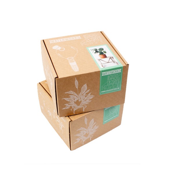 Caixas de embalagem para envio de plantas vivas em vasos corrugados personalizados