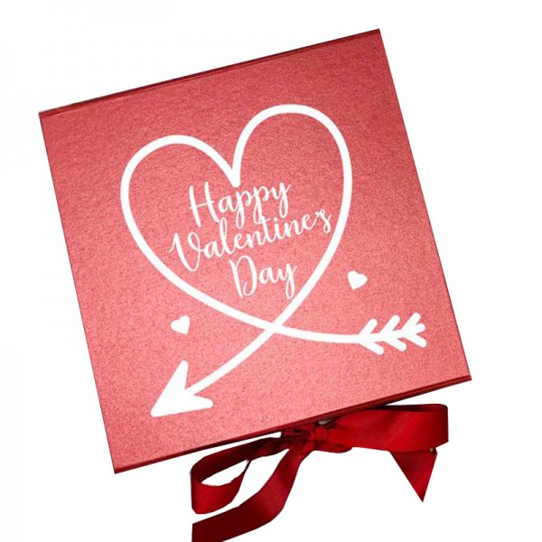 Caja de embalaje de regalo de cartón al por mayor para el día de San Valentín