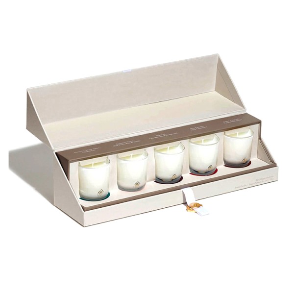 Caixa de embalagem personalizada para conjunto de velas