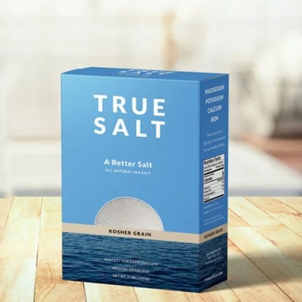 Bath sea salt packaging box