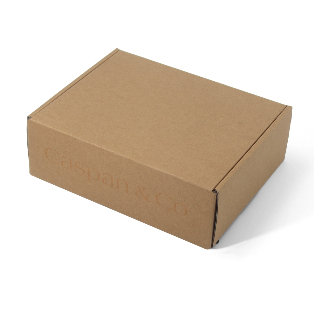 Easy Tear Strip Shipping Paper Box Adhesive Packaging Boxes Custom Logo