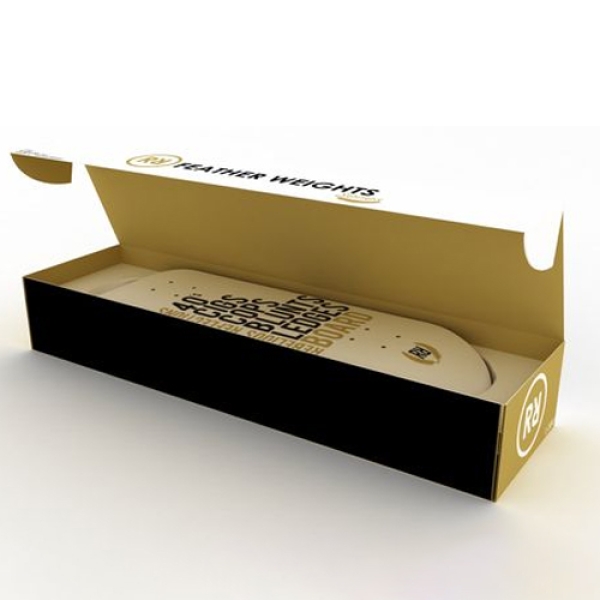 Custom skateboard shipping box