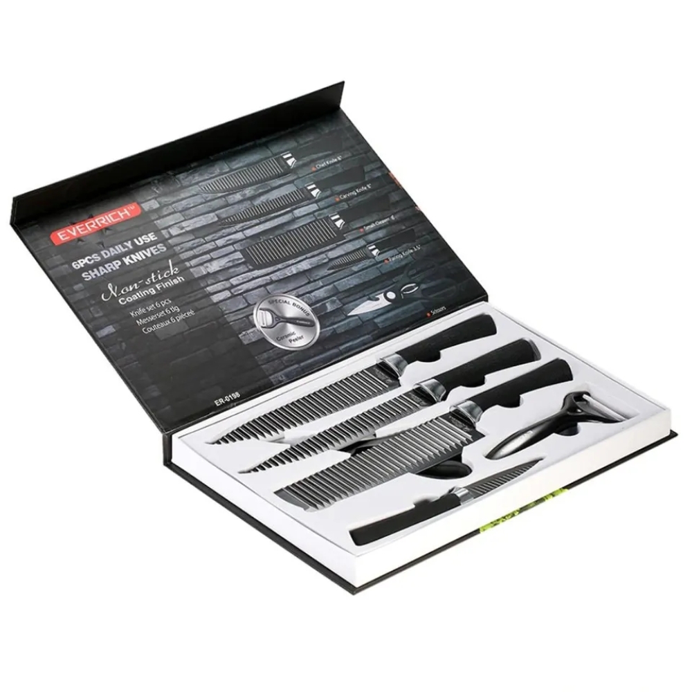 Luxury empty box for cutlery set