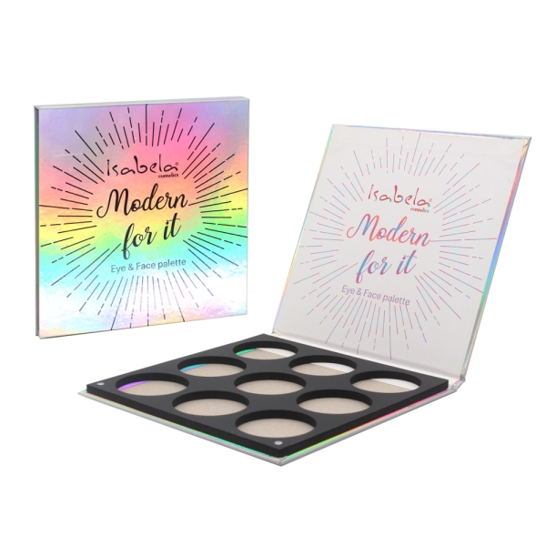 Paleta de sombras de ojos de cartón personalizada