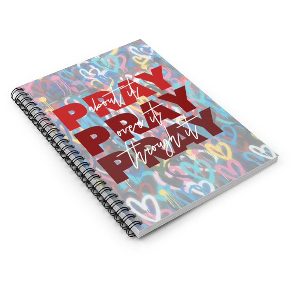 Customize prayer journal notebook