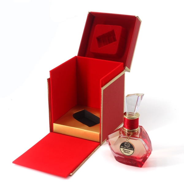 Boîte de parfum d'emballage en papier de luxe