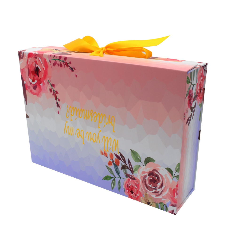 Cajas de embalaje vacías para regalos nupciales.