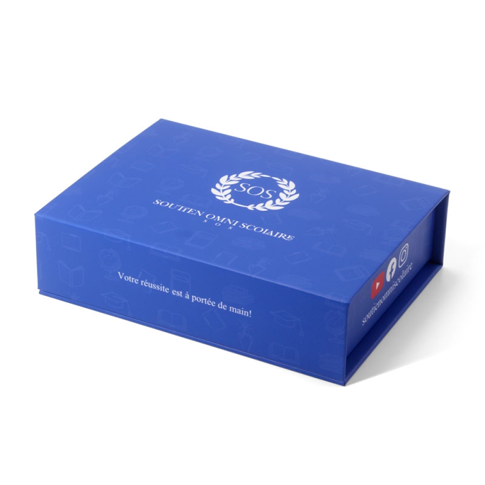 Magnetische marineblaue Geschenkboxen