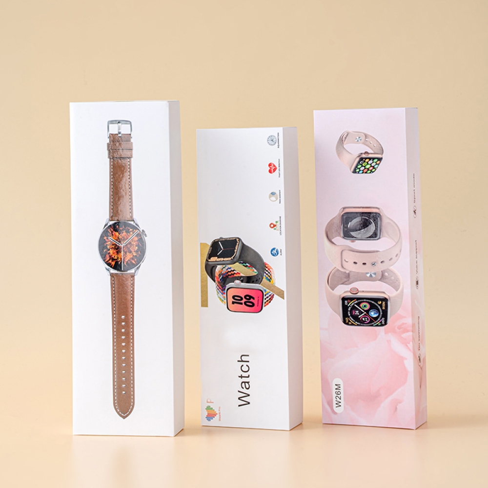 Coffret cadeau personnalisé en papier pour montres