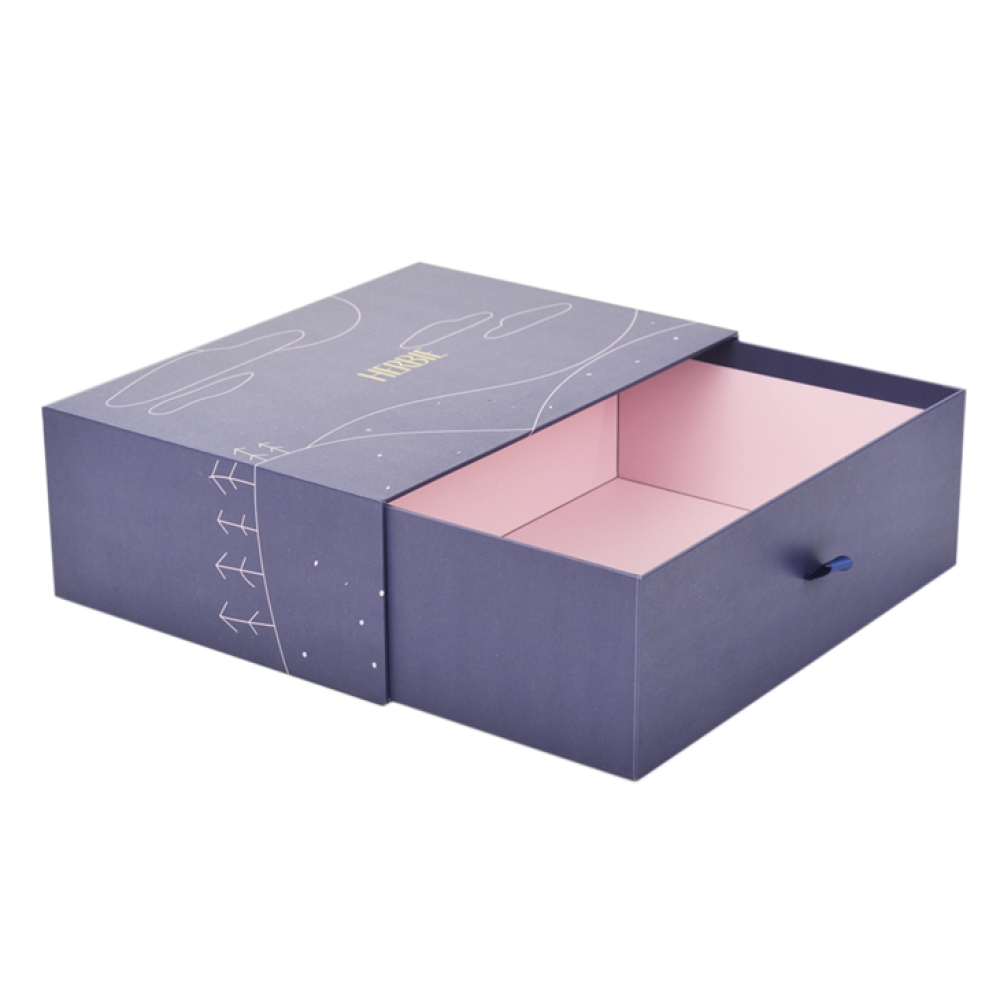 High Quality Custom Logo Folding Carton Drawer Sliding Shoe Box Packaging